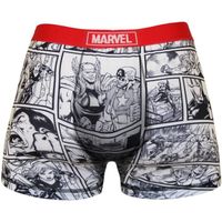 BOXER - SHORTY Boxer Homme Marvel Imprimé Avengers - Blanc et noi BOXER - SHORTY Boxer Homme Marvel Imprimé Avengers - Blanc et noi