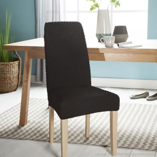 Bi De Marine Housse Effet Gauffré Chaise Extensible Unie rthxCsQdBo