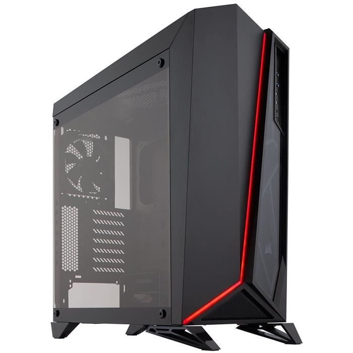 CORSAIR Boitier PC Carbide SPEC-OMEGA - Tempered Glass Gaming Case - Noir