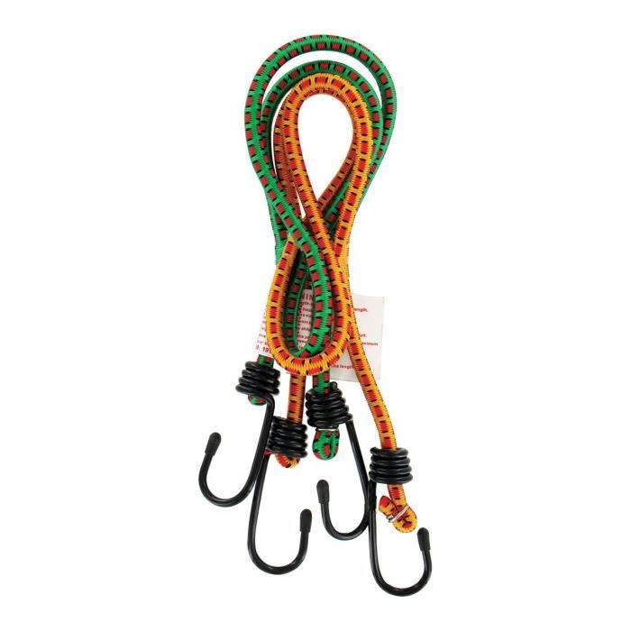 HIGHLANDER Corde Élastique 8mmx75cm Multicolore