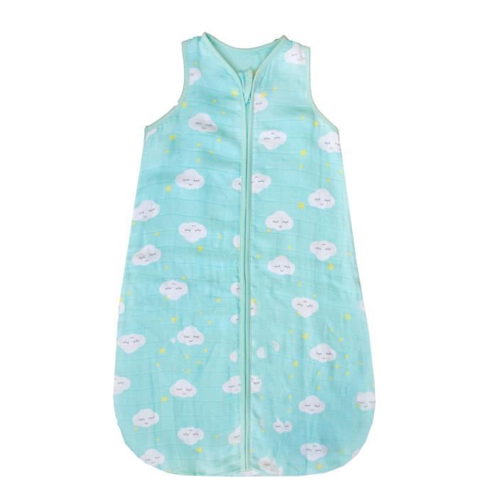 Produit shopeco.fr : DOMIVA Gigoteuse mousseline bambou 6-36mois 90cm -Nuages demi lune