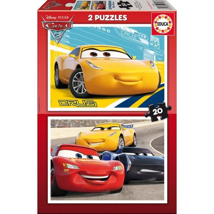 EDUCA Puzzle 2x20 CARS3