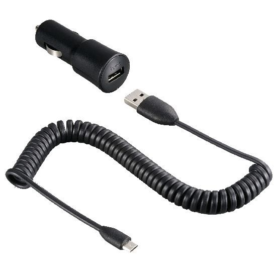 HTC Chargeur allume-cigare micro USB - Noir