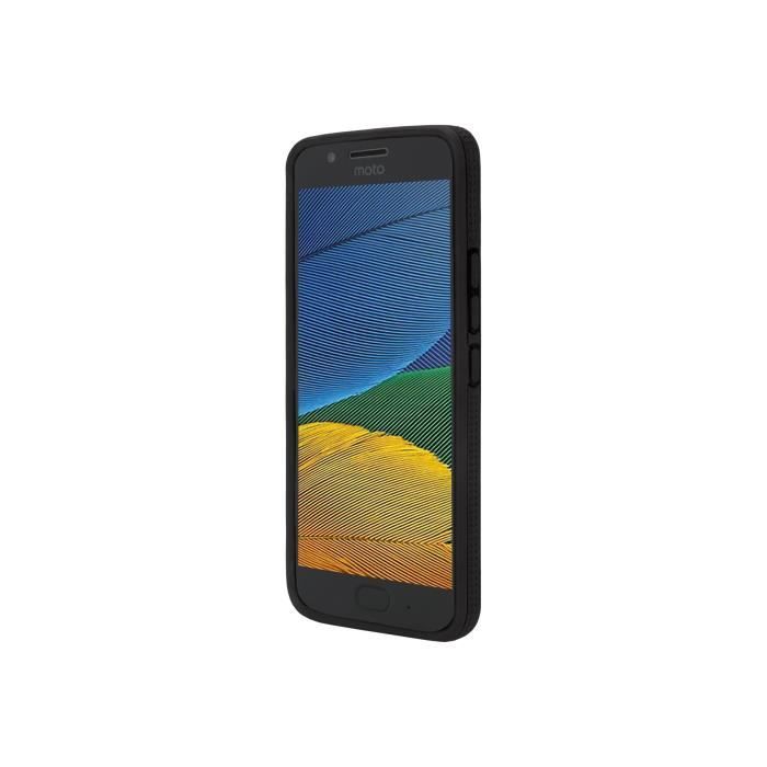INCIPIO NGP Advanced - Coque de protection pour téléphone portable - robuste - polymère - Noir - pour Motorola Moto G5