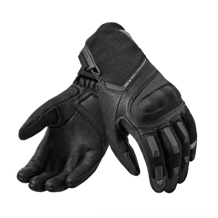 REVIT Gants Moto Striker 2 Noir.Homologué EPI (loi du 20/11/2016)