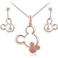 PARURE Parure bijoux Disney plaqu\u0026233;