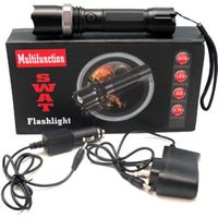 LAMPE DE POCHE LAMPE TORCHE POLICE LED ULTRA PUISSANTE RECHARGEAB LAMPE DE POCHE LAMPE TORCHE POLICE LED ULTRA PUISSANTE RECHARGEAB