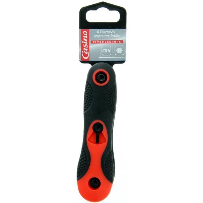 6 Tournevis Etoile/ Monture Cv Bm C Co