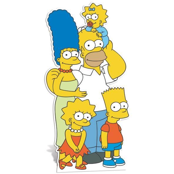La Famille Simpson Coloriage