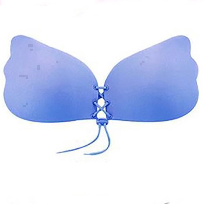 Soutien,gorge Femme Aile Invisible Auto Adhésif Push Up Magic Sans Bretelles Silicone Bra Poitrine Bonnet A,B,C ,D,E