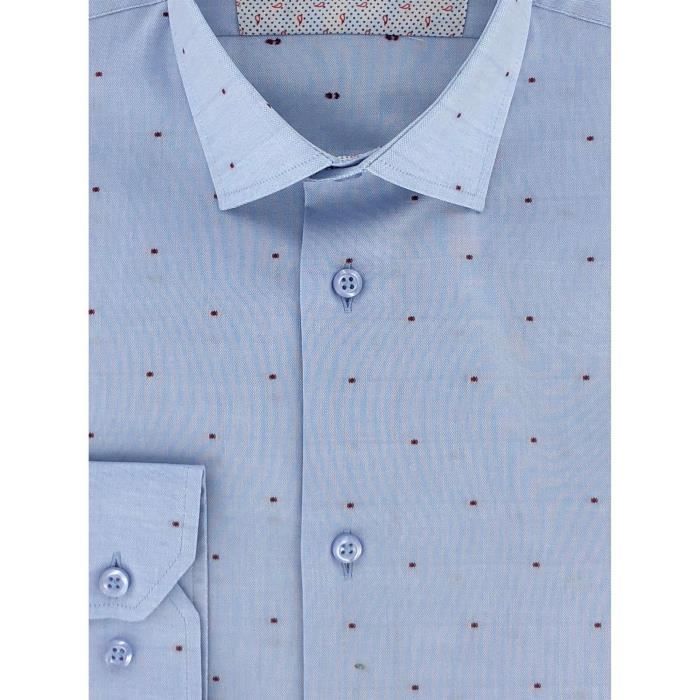Cintrée Homme Cintrée Chemise Bleu Homme Homme Chemise Bleu Chemise Bleu Cintrée nk8POX0w