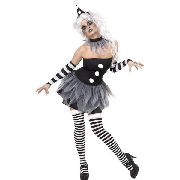 DÉGUISEMENT , PANOPLIE DEGUISEMENT CIRQUE SINISTRE PIERRETTE