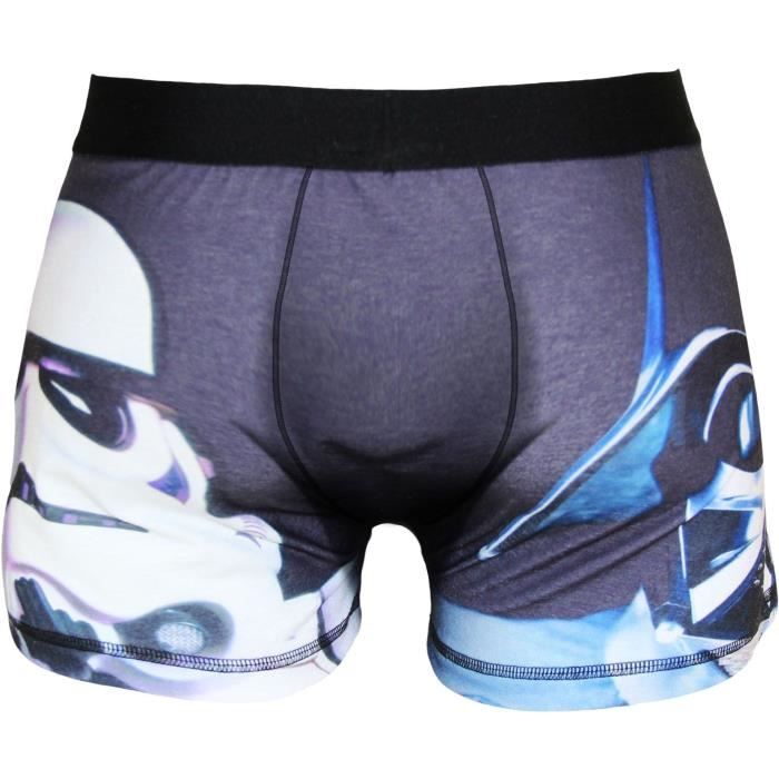Boxer Homme Star Wars Imperial Trooper - Noir, blanc et bleu