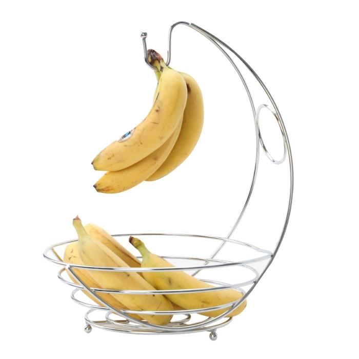 Corbeille à fruits/porte-banane chromée - Achat / Vente ...