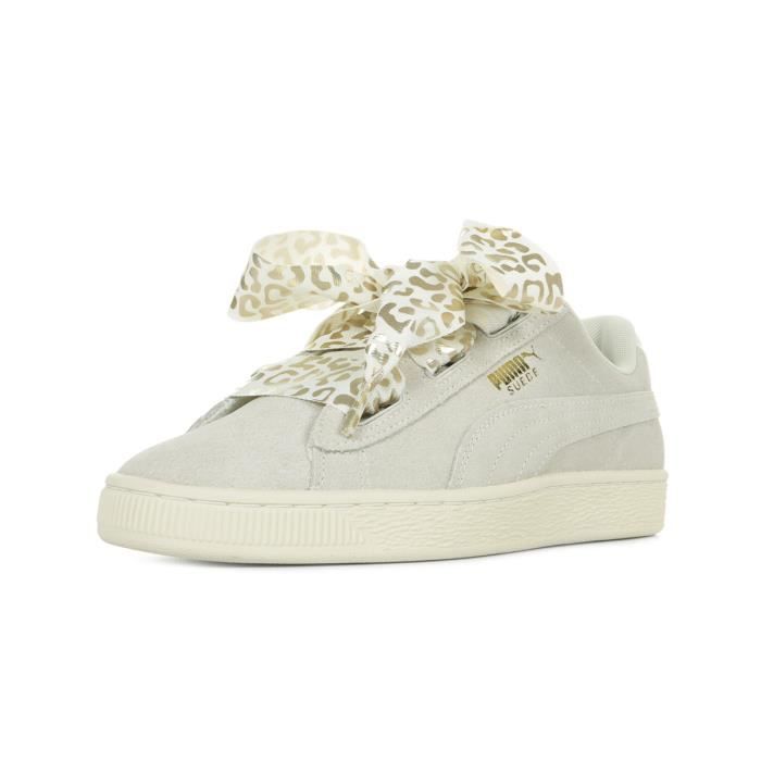 puma suede heart beige puma suede heart beige