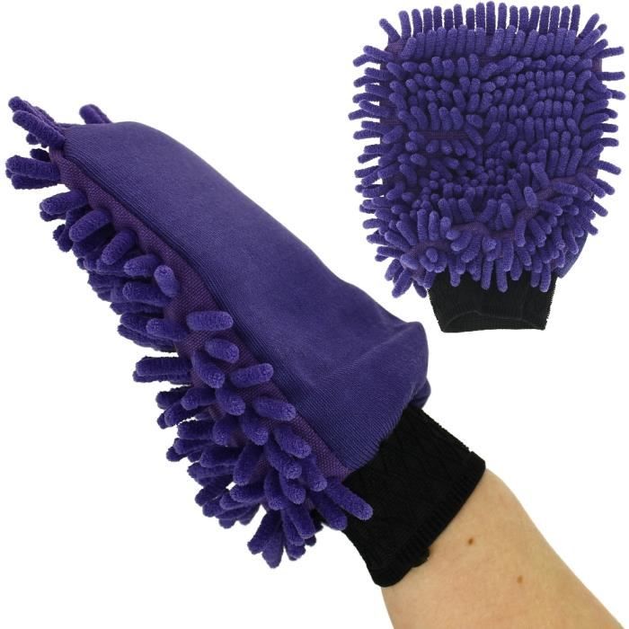 Gant De Nettoyage Microfibre Chenille Anti Pous… - Achat ...