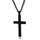 Chaine avec pendentif croix homme