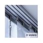 Rail Panneau Japonais 60 cm (170cm) - Achat / Vente tringle a rideau ... Rail Panneau Japonais 60 cm (170cm) - Achat / Vente tringle a rideau ...