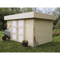 ABRI JARDIN - CHALET SOLID Abri de jardin Stockholm 360x241,6cm ABRI JARDIN - CHALET SOLID Abri de jardin Stockholm 360x241,6cm