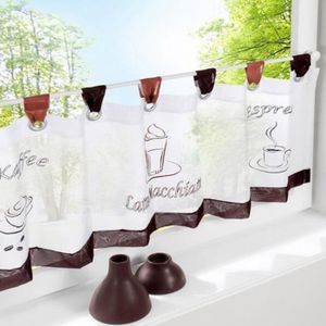 Rideau blanc 45 cm largeur - Achat / Vente pas cher Rideau blanc 45 cm largeur - Achat / Vente pas cher