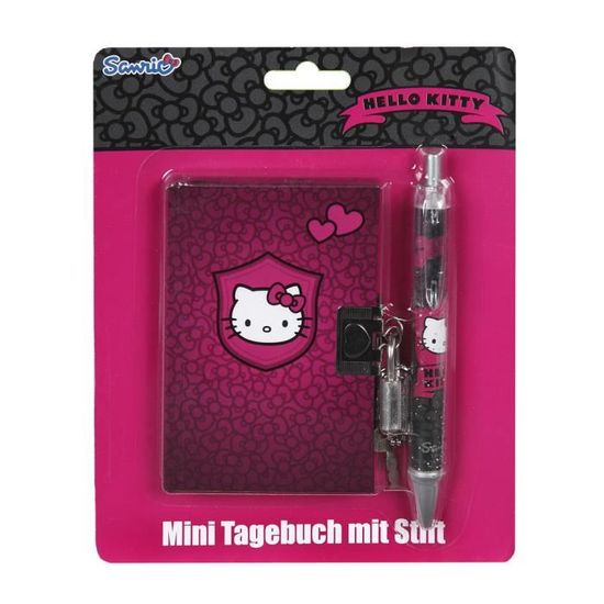 Journal Intime Avec Cadenas Et Stylo Hello Kitty Achat Vente