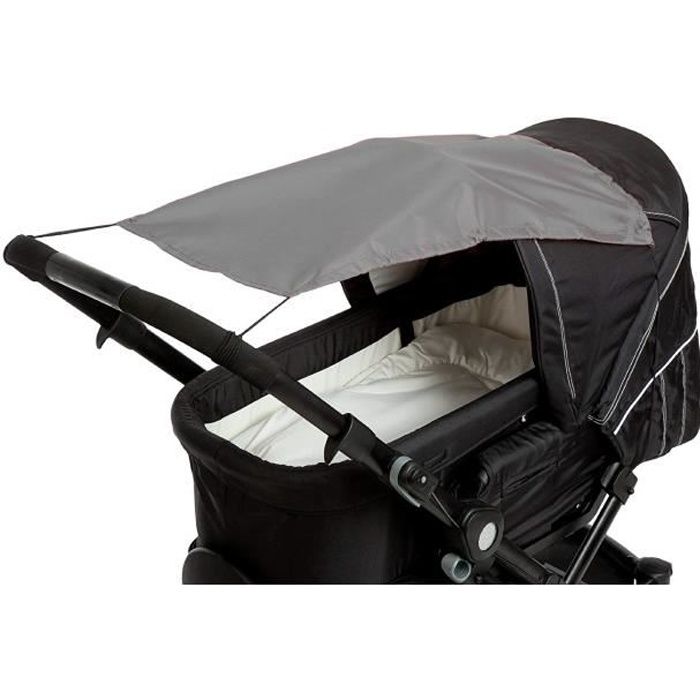 ALTABEBE Protection antisoleil pour poussette, Gris Foncé