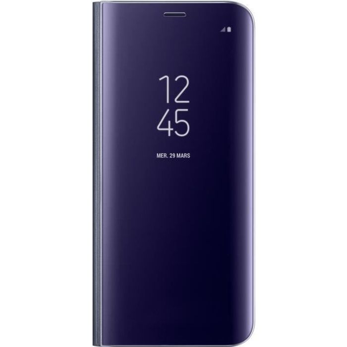 Samsung Clear View Cover Stand S8 Lavande