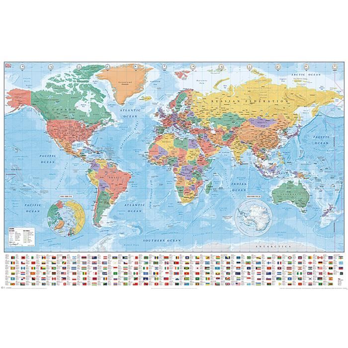 Carte du monde liege - Achat / Vente Carte du monde liege ...