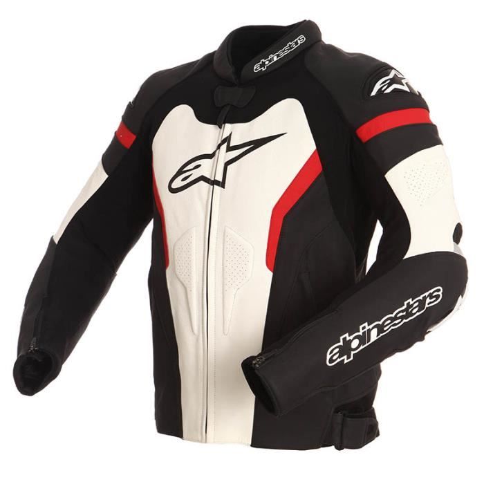 Blouson moto cuir Alpinestars GP PRO 2016 Noir Achat