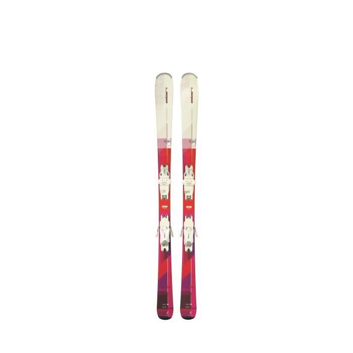 ELAN Snowboard LS EL 7.5 Ac - Femme - Rouge et blanc