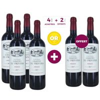 VIN ROUGE 3 ACHETEES = 3 OFFERTES Château Graves du Privera VIN ROUGE 3 ACHETEES = 3 OFFERTES Château Graves du Privera