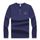 Polo homme coton Col tunisien printemps été automn