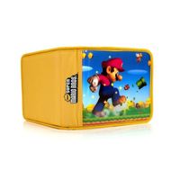 HOUSSE DE TRANSPORT Pochette de Transport Super Mario Bros Jaune 3DS HOUSSE DE TRANSPORT Pochette de Transport Super Mario Bros Jaune 3DS