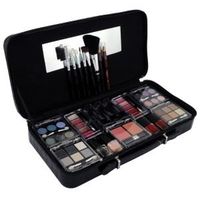 PALETTE DE MAQUILLAGE Mallette de Maquillage Noire - 58 Pcs PALETTE DE MAQUILLAGE Mallette de Maquillage Noire - 58 Pcs