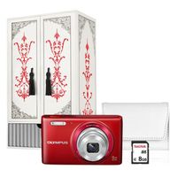 PACK APPAREIL COMPACT OLYMPUS PACK VG180 + Boîte à bijoux + Housse + SD PACK APPAREIL COMPACT OLYMPUS PACK VG180 + Boîte à bijoux + Housse + SD