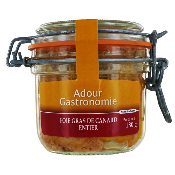 Foie Gras de Canard Entier Bocal 180g