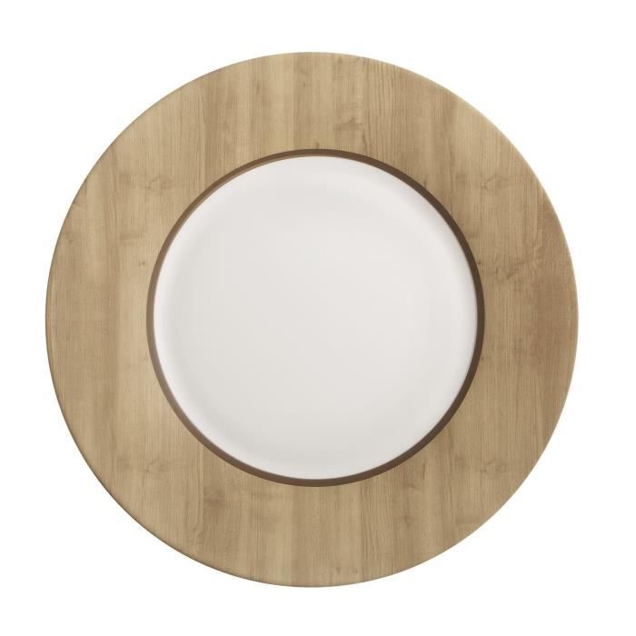 LUMINARC 8023199 Lot 6 Assiettes Creuses 23cm Nordic Alpaga - Opal
