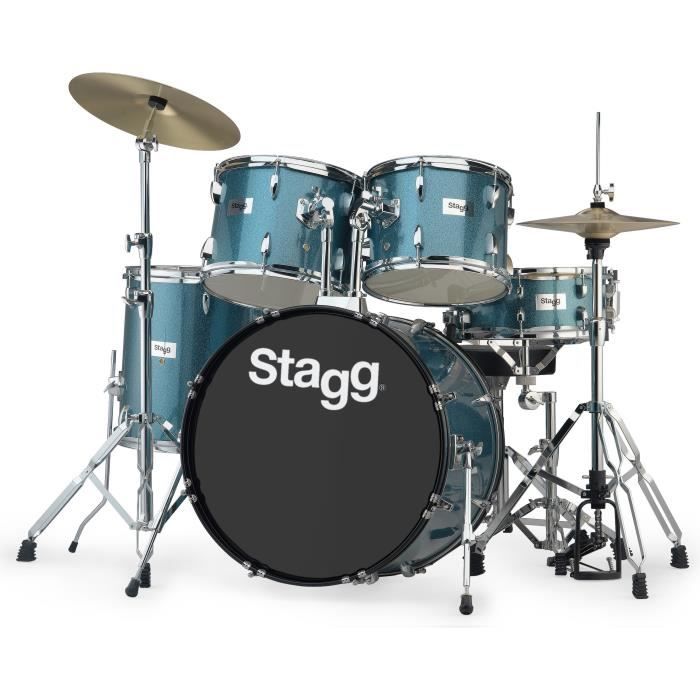 STAGG TIM322B SPBL Batterie Acoustique 22\