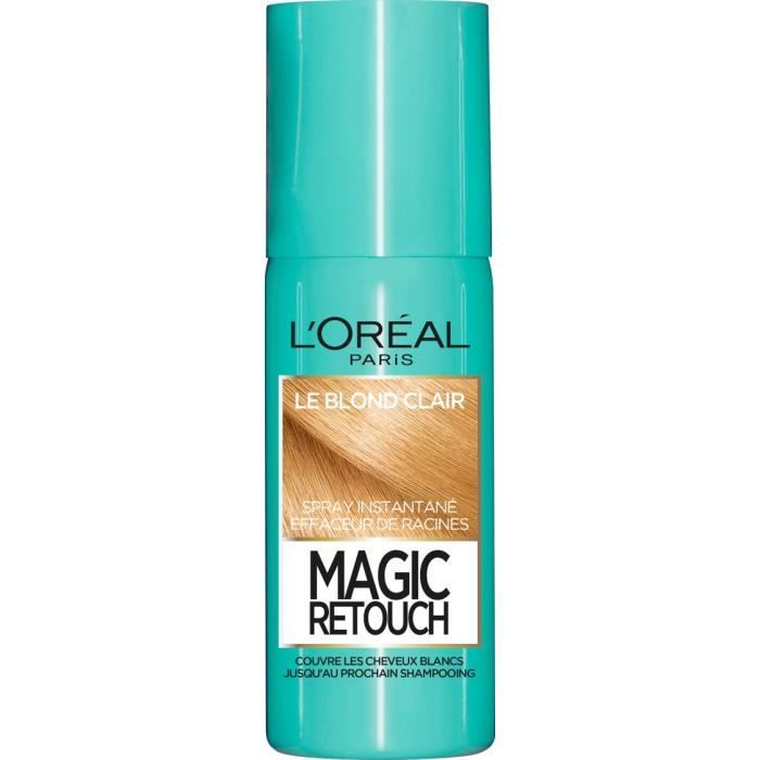 L'ORÉAL PARIS Coloration racine en spray Magic Retouch - 75 ml - Blond clair