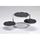 Table basse 3 plateaux verre
