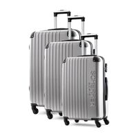 SET DE VALISES JLS Set de 3 Valises chariot - ABS - 4 roues - 75 SET DE VALISES JLS Set de 3 Valises chariot - ABS - 4 roues - 75