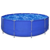 piscine acier 122