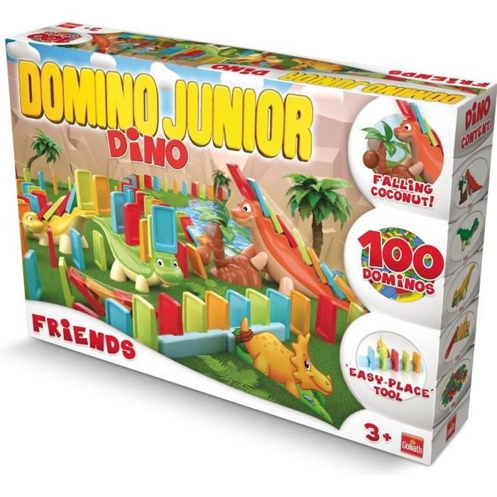 Goliath - Domino Express Junior Friends - Jeu de construction