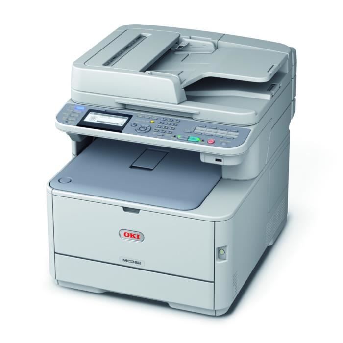 OKI Imprimante multifonction MC362dn - Laser - Couleur - LED - Recto/Verso - A4