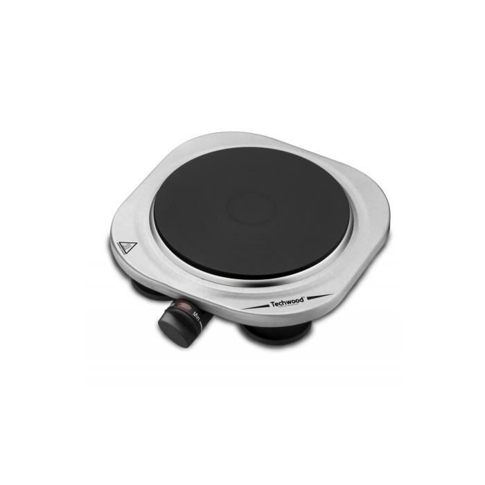 TECHWOOD TPI-103 Plaque de cuisson posable en fonte - Inox