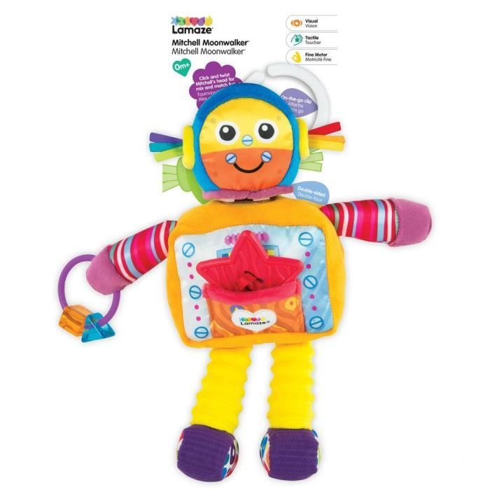 LAMAZE Peluche Rob Le Robot