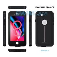 COQUE - BUMPER COQUE Antichoc Waterproof IPHONE 8 plus - LOVE MEI COQUE - BUMPER COQUE Antichoc Waterproof IPHONE 8 plus - LOVE MEI