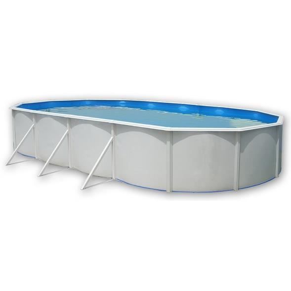 PRESTIGIO Piscine ovale en acier 915x457x132cm