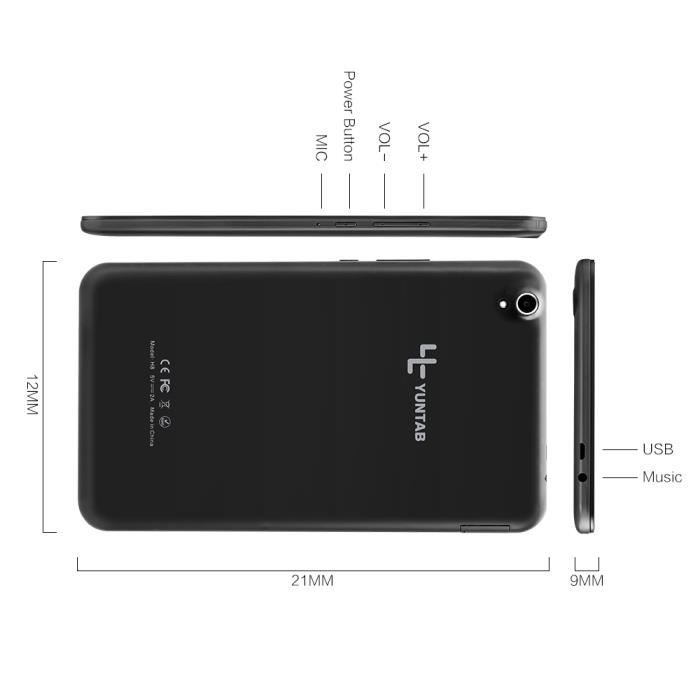  Tablette tactile H8 Tablette 8’’IPS A53 Quad2