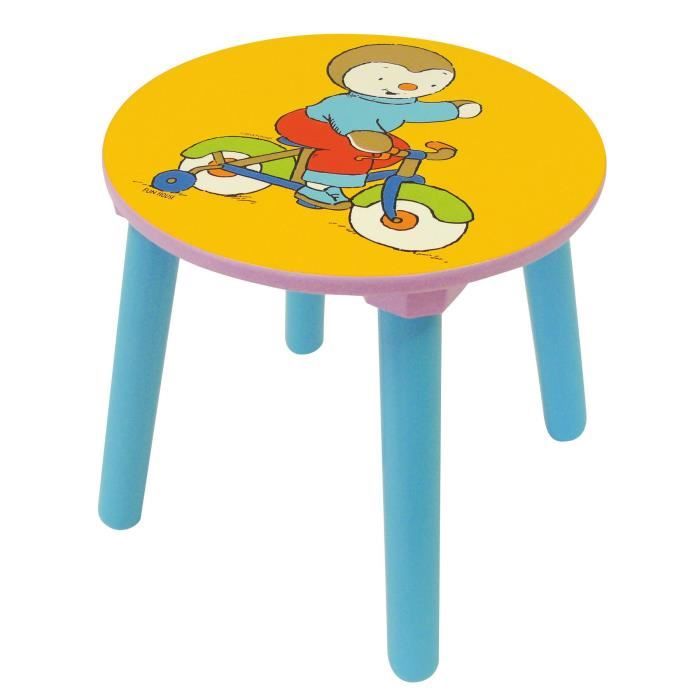 Fun House T'choupi tabouret pour enfant